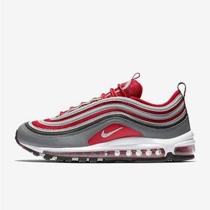 NIKE AIR MAX 97 GYM RED SIZE 4.5Y